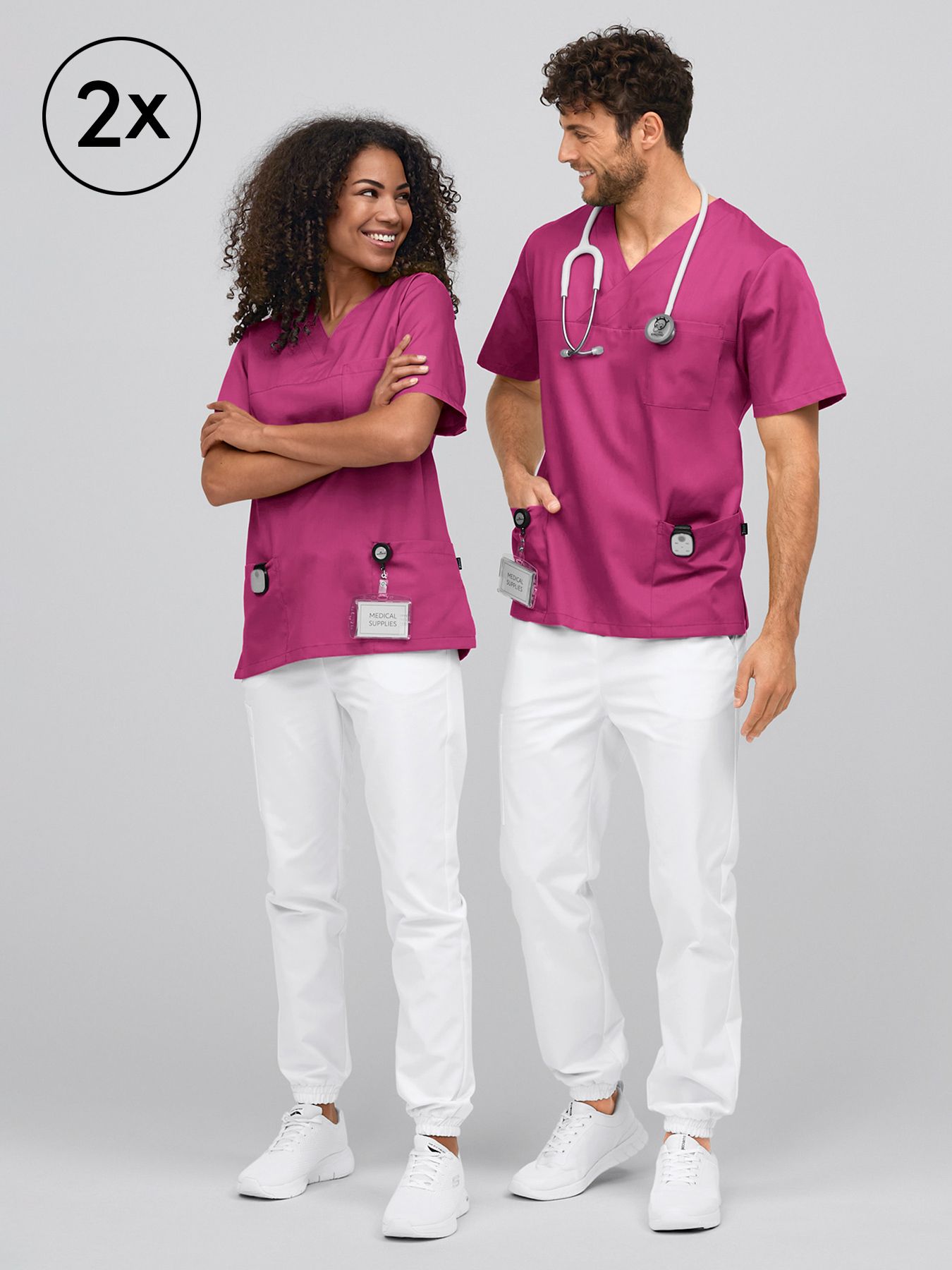 Unisex overdel PISA 2-pak