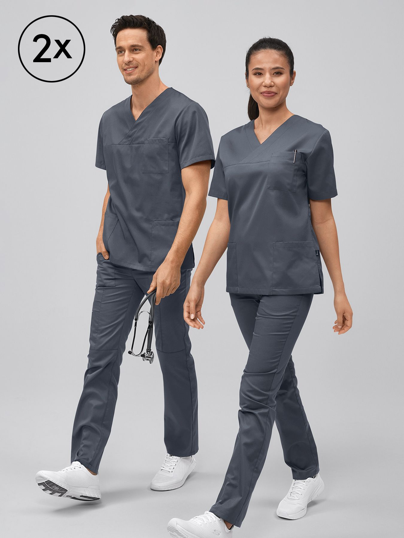 Unisex overdel PISA 2-pak
