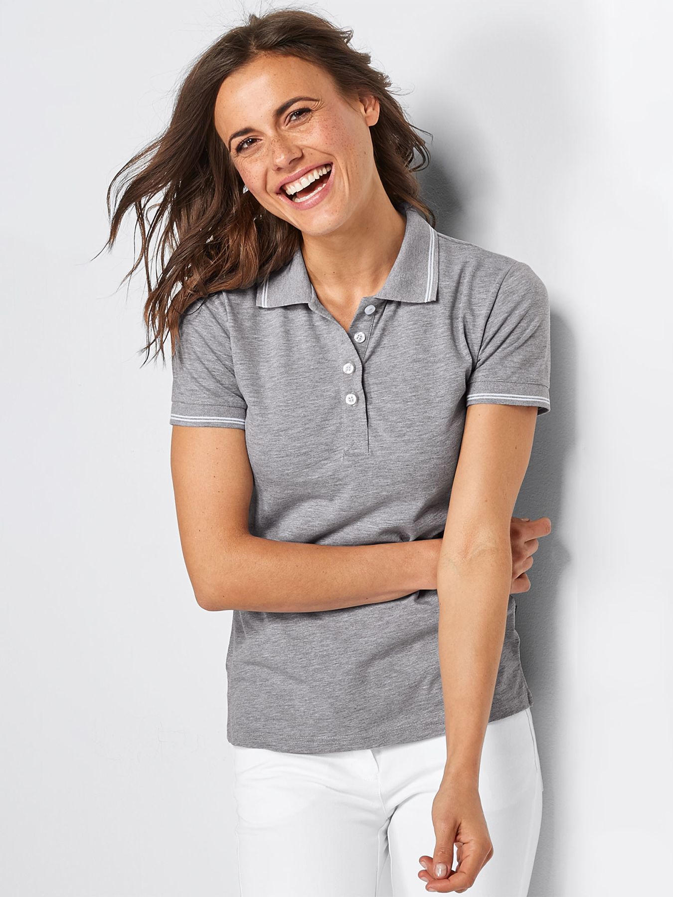 Dame polo, jersey