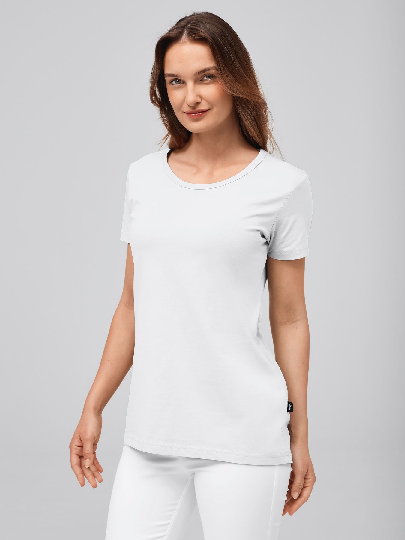 Dame t-Shirt CORIA med længere rygpanel
