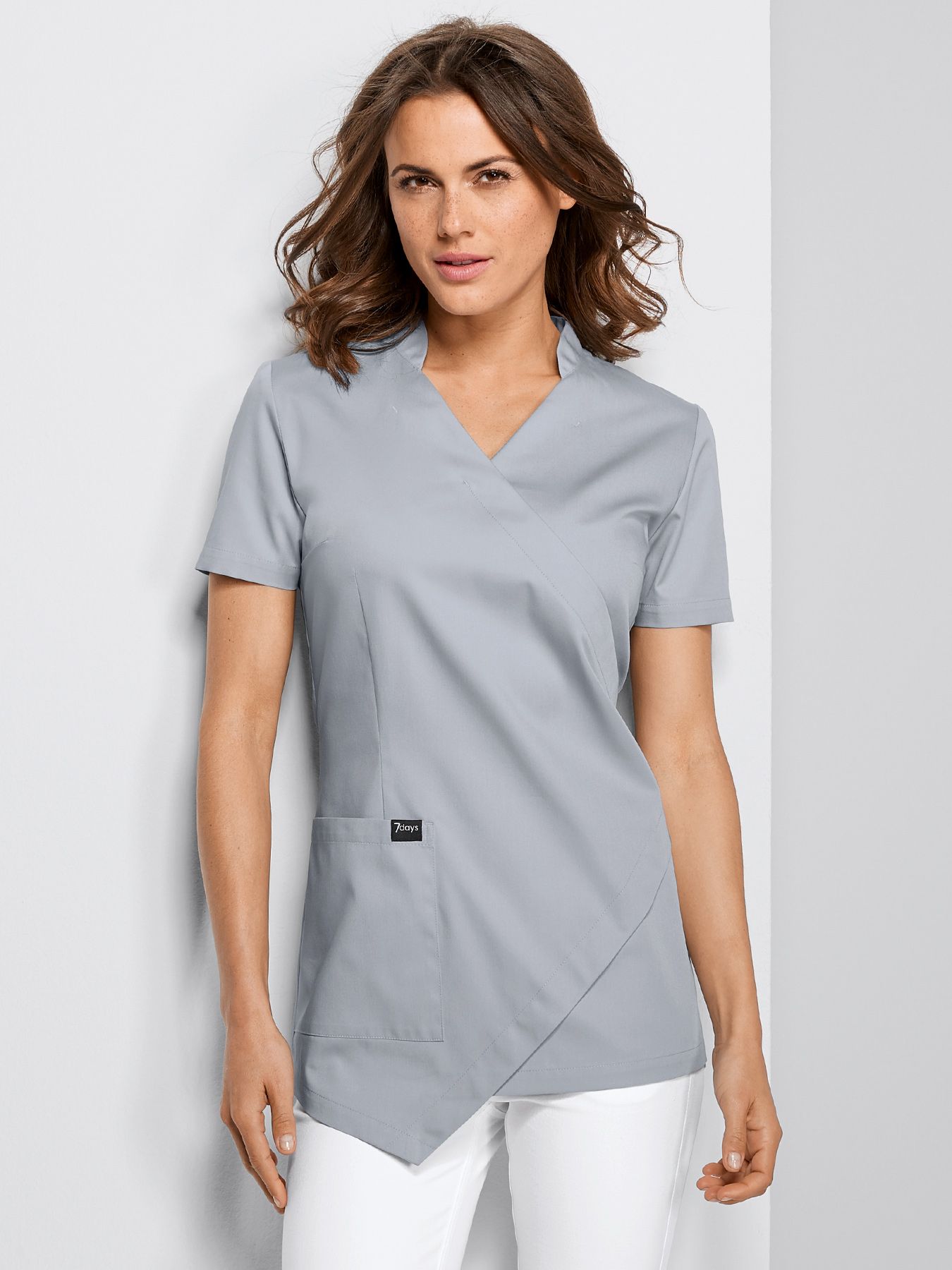 Dametunika OLBIA m/asymetrisk front