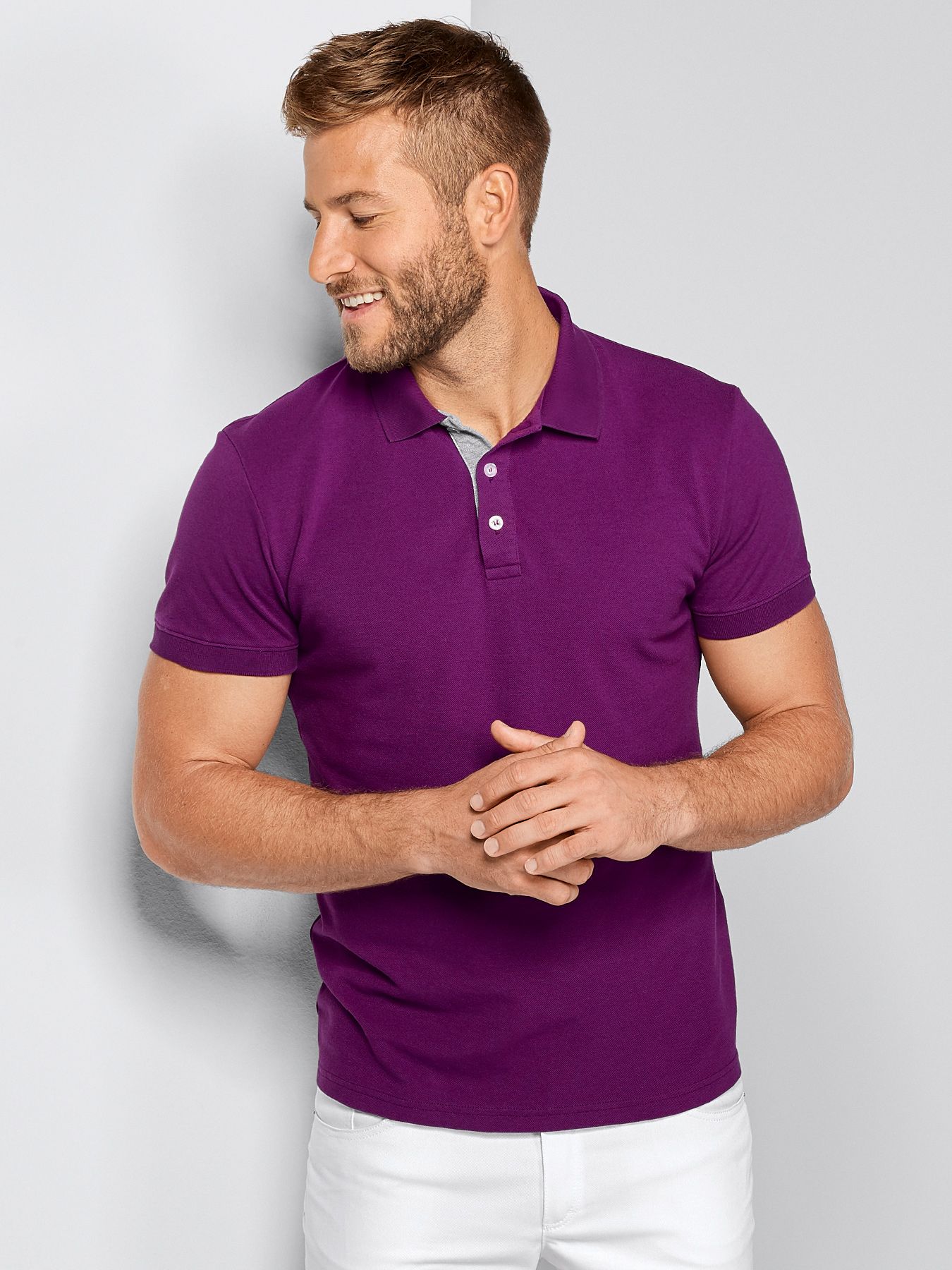 Unisex polo piqué NYON