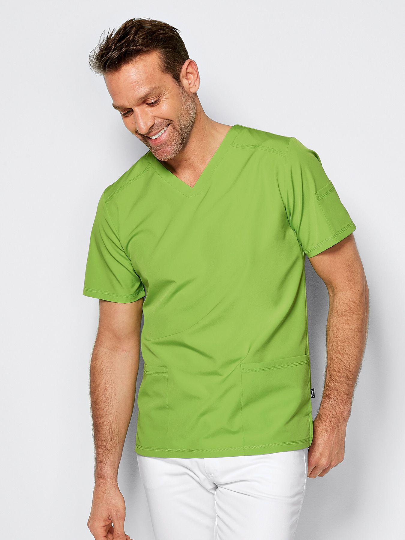 Unisex overdel ANDREAS med v-hals