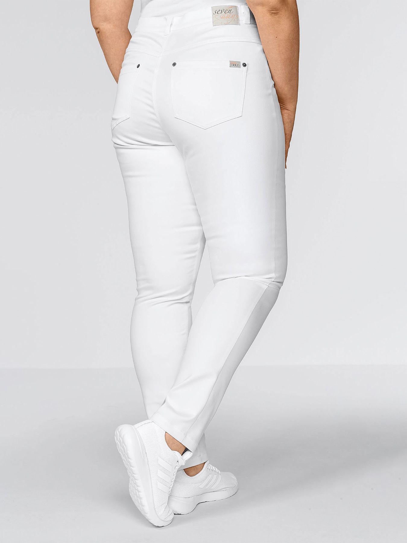 Ultra-Flex Jeans uigennemsigtig - høj talje