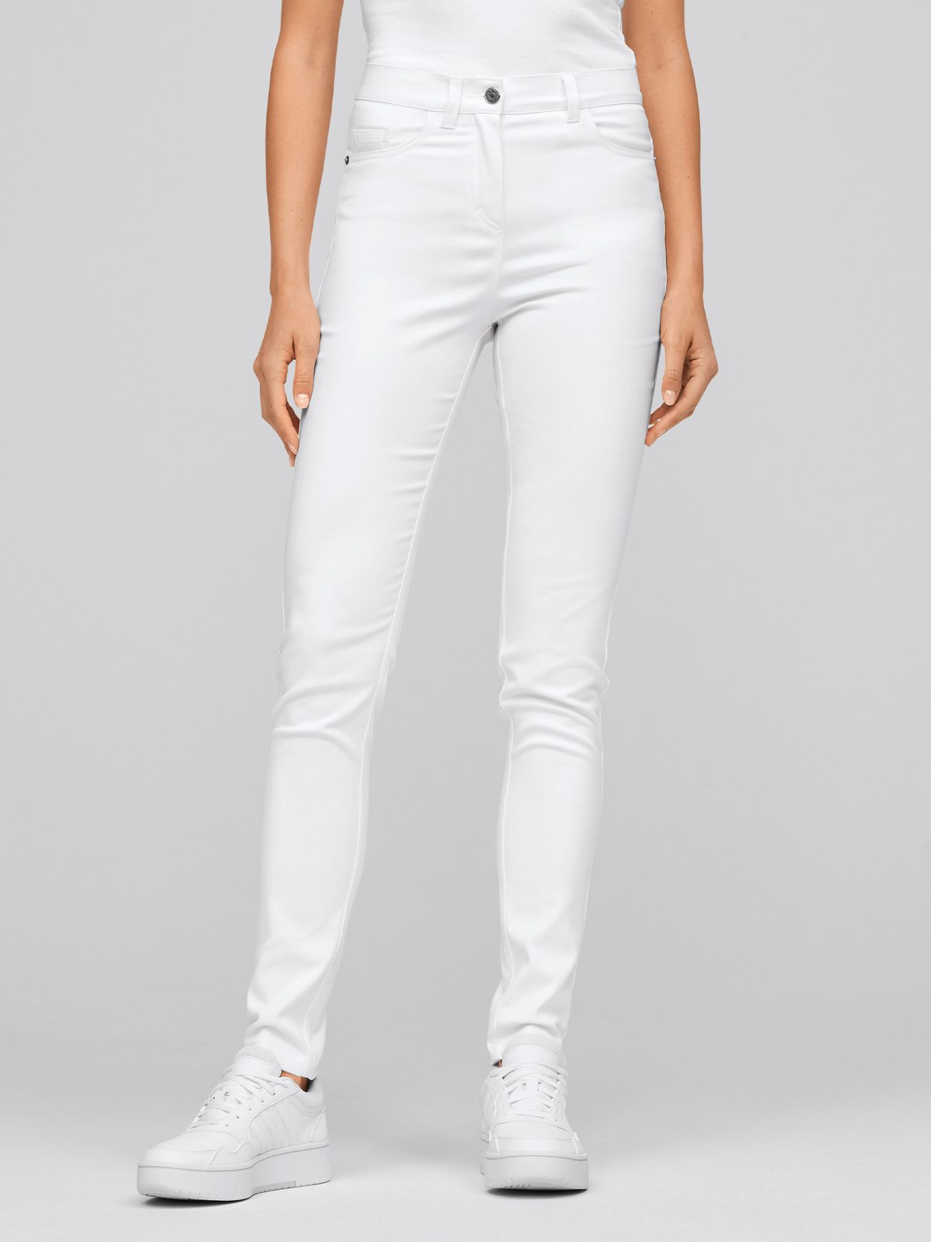 Cover-flex Jeans  VICTORIA - ugennemsigtig - høj taljehøjde
