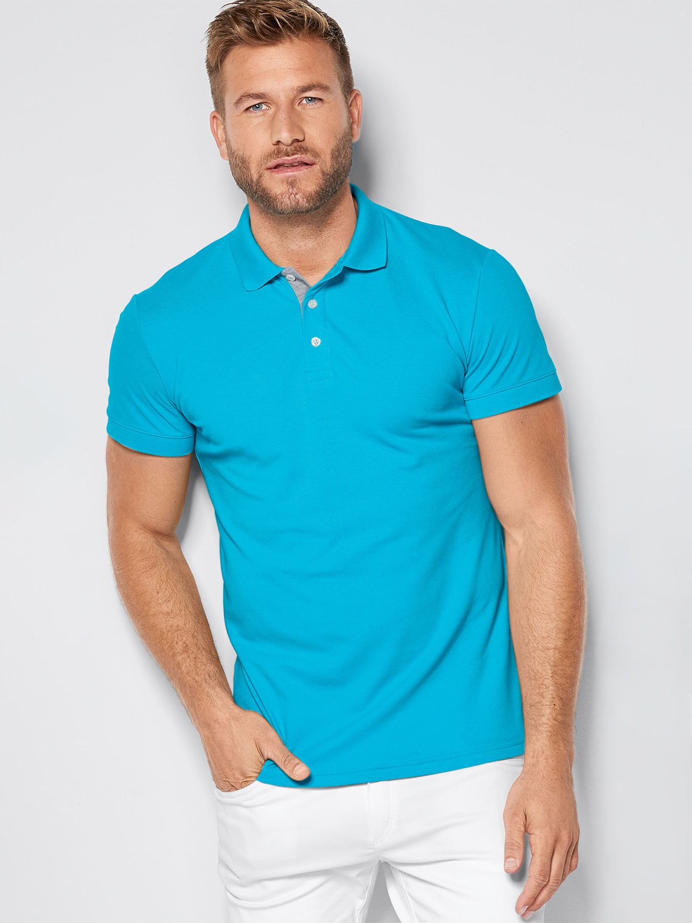 Unisex polo piqué NYON