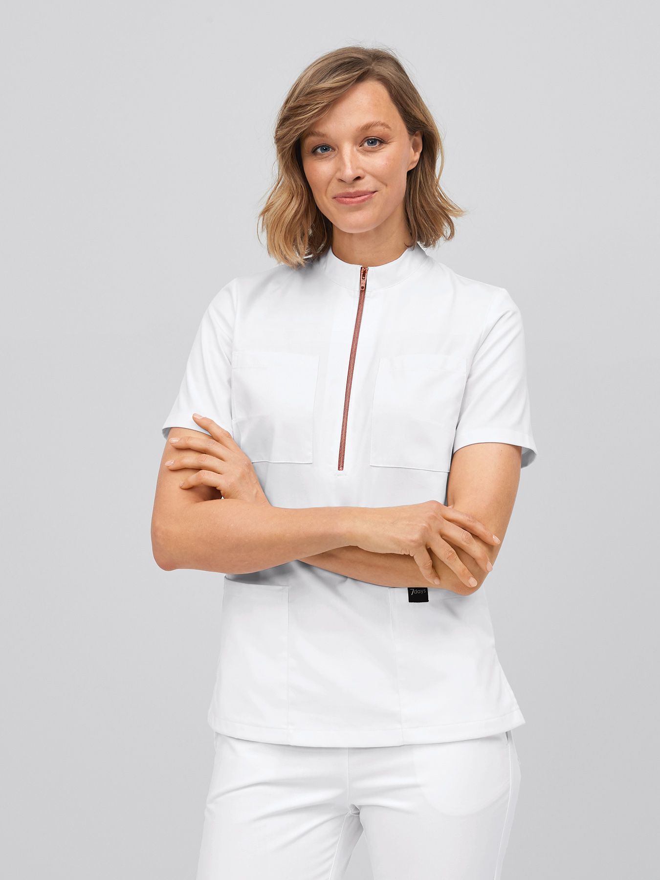 Damebluse m/lynlås