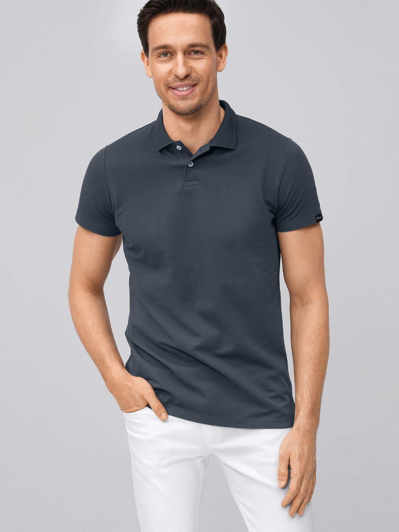 Unisex polo piqué METZ