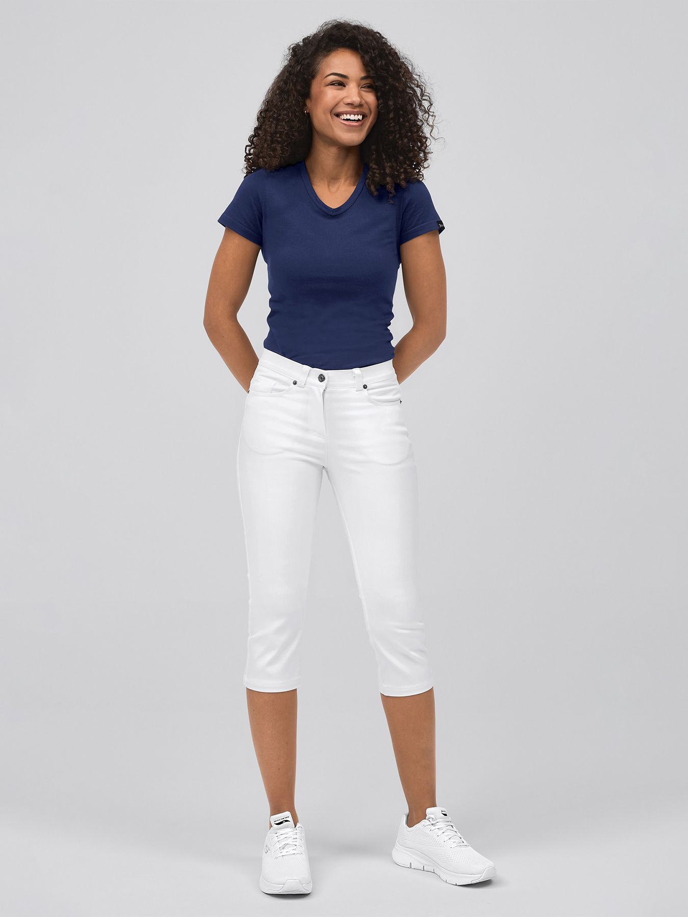 Ultra-Flex 3/4 Jeans, ugennemsigtig