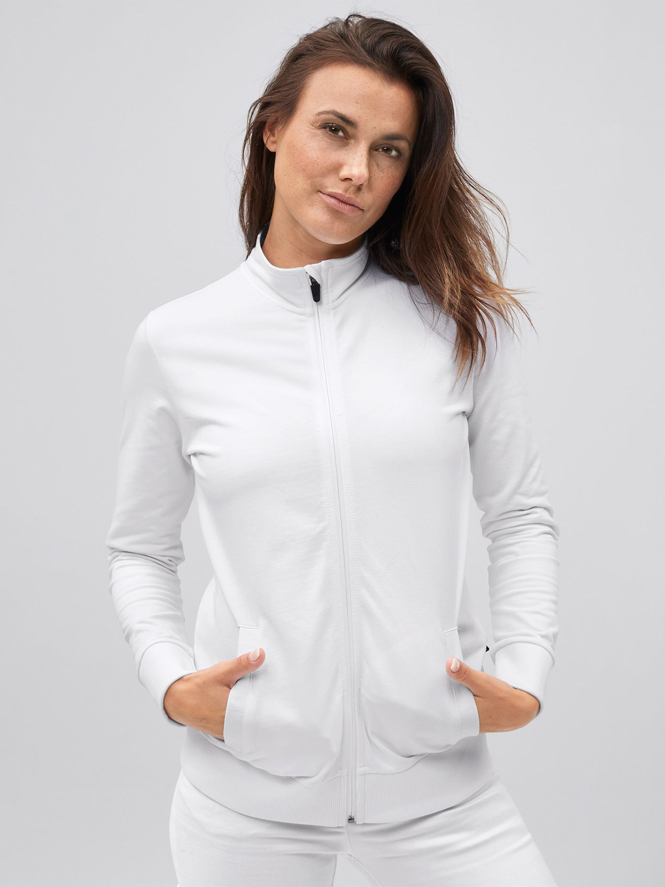 Dame sweatjakke CANNES - 60°-vask