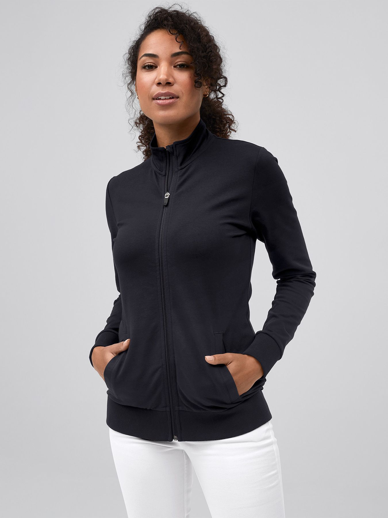 Dame sweatjakke CANNES - 60°-vask