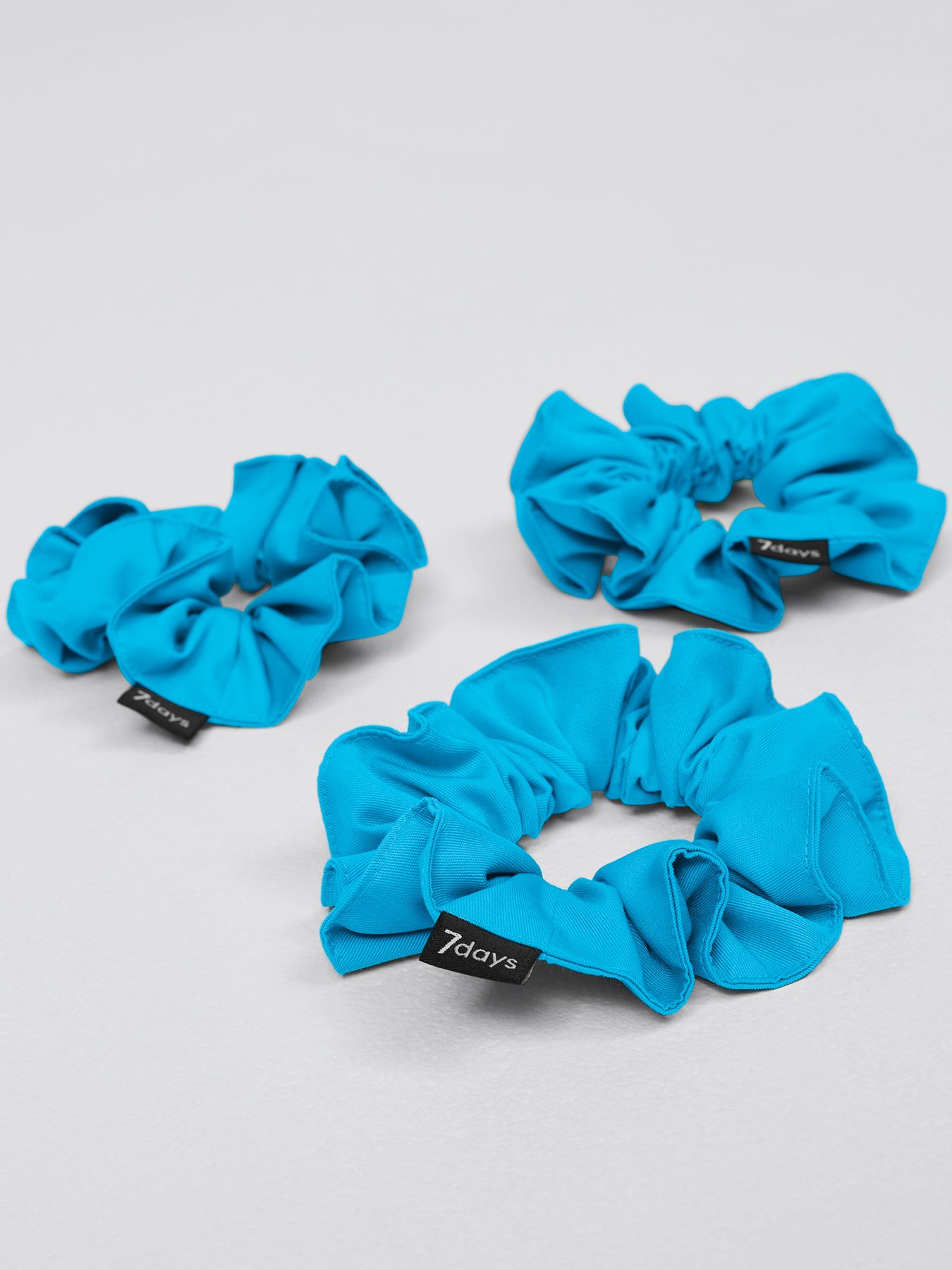 Scrunchie-hårbånd, 3-pak