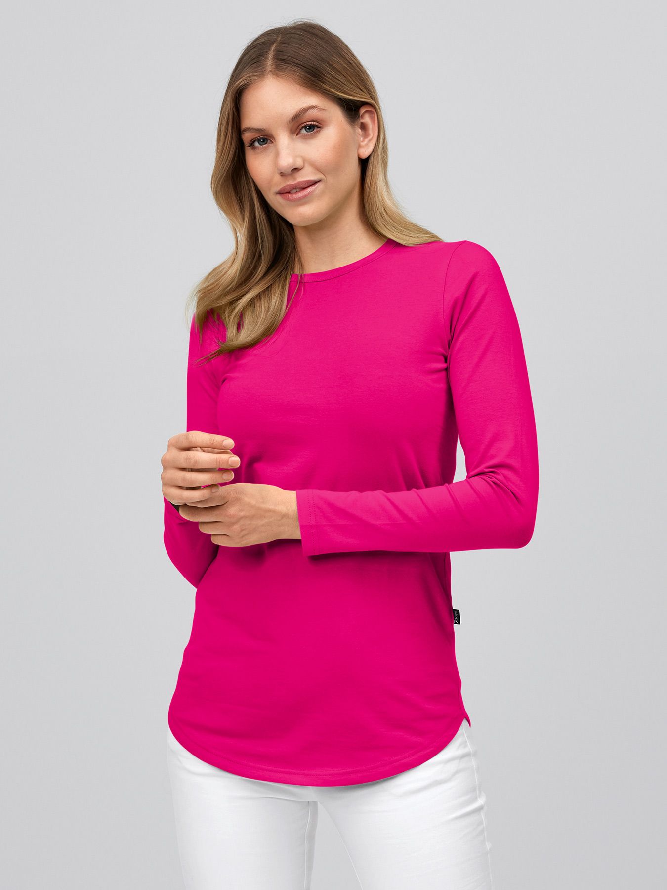 Langærmet t-shirt 60°-vask