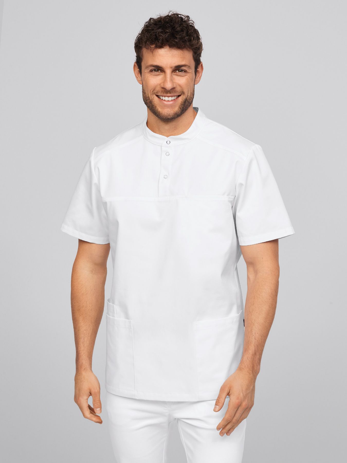 Unisex overdel ORLANDO - hvid