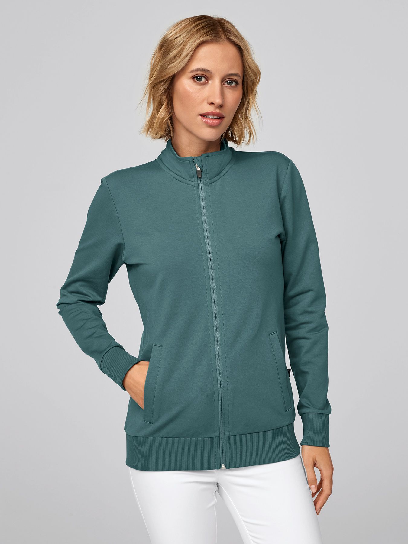 Dame sweatjakke CANNES - 60°-vask