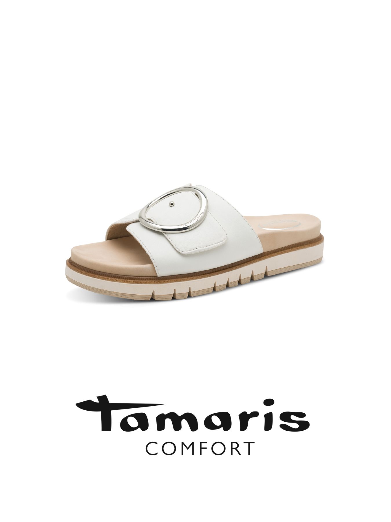 Damesandal TAMARIS white