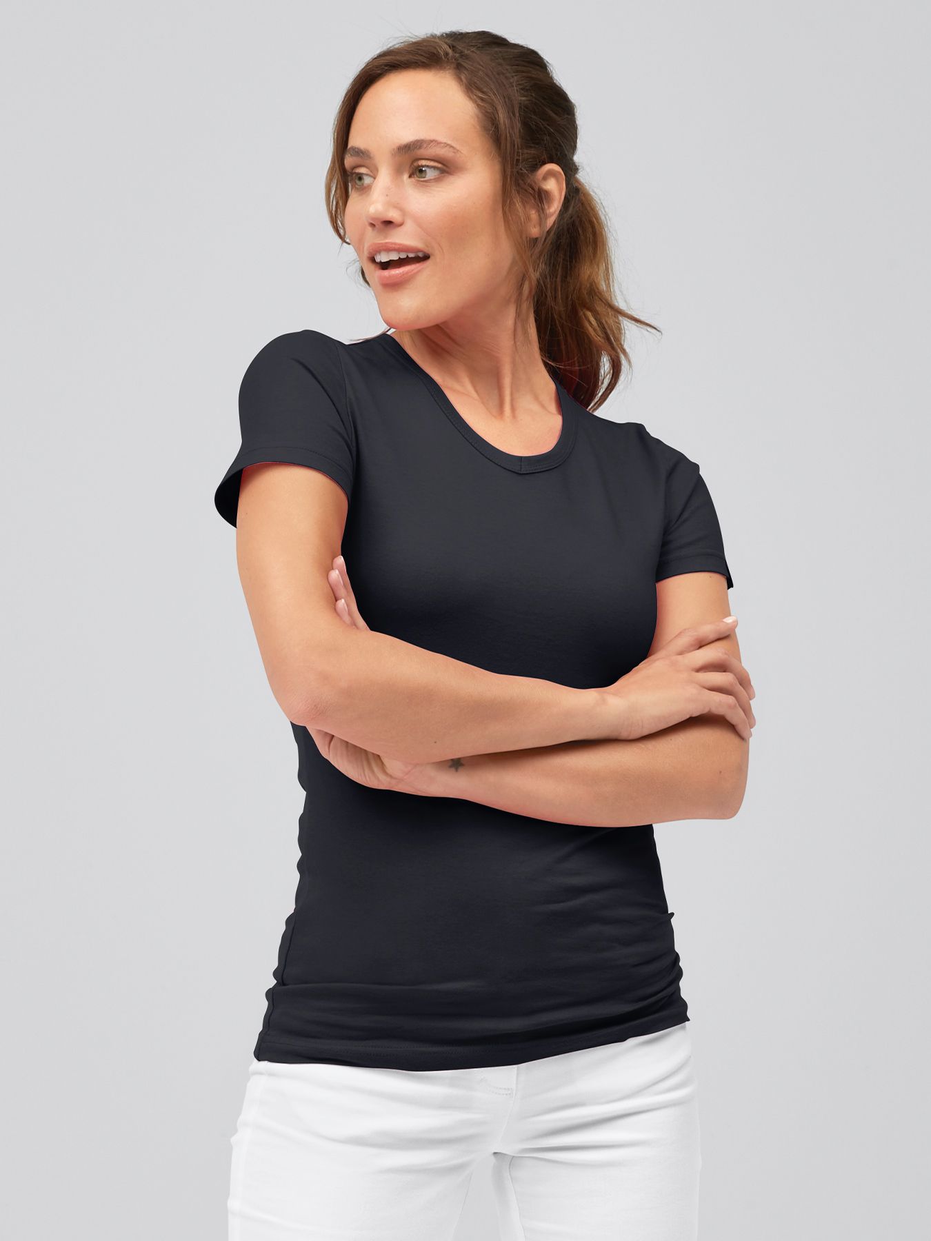 Dame t-shirt v-hals SPARTA 