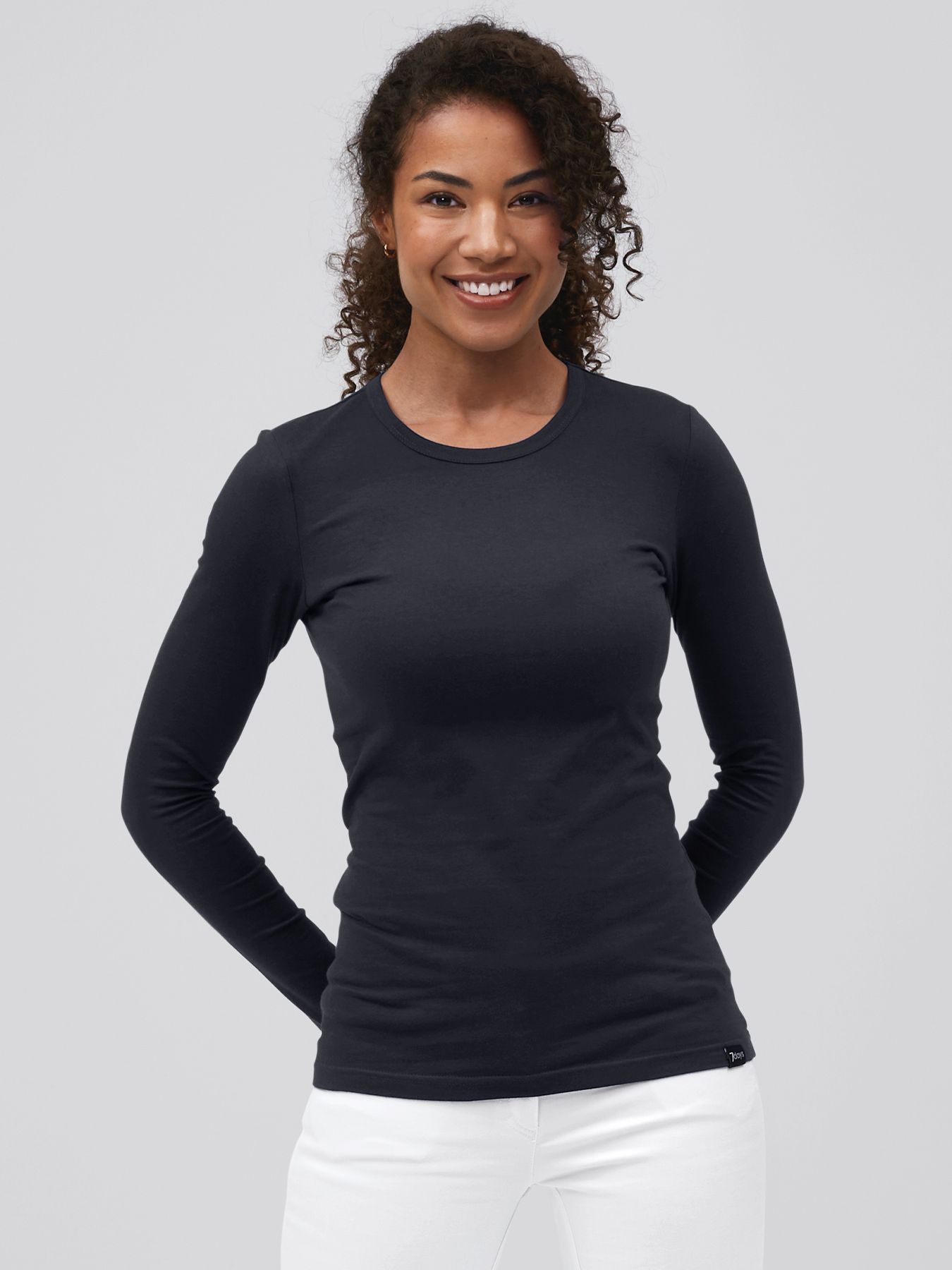 Dame t-shirt MULDA, langærmet 