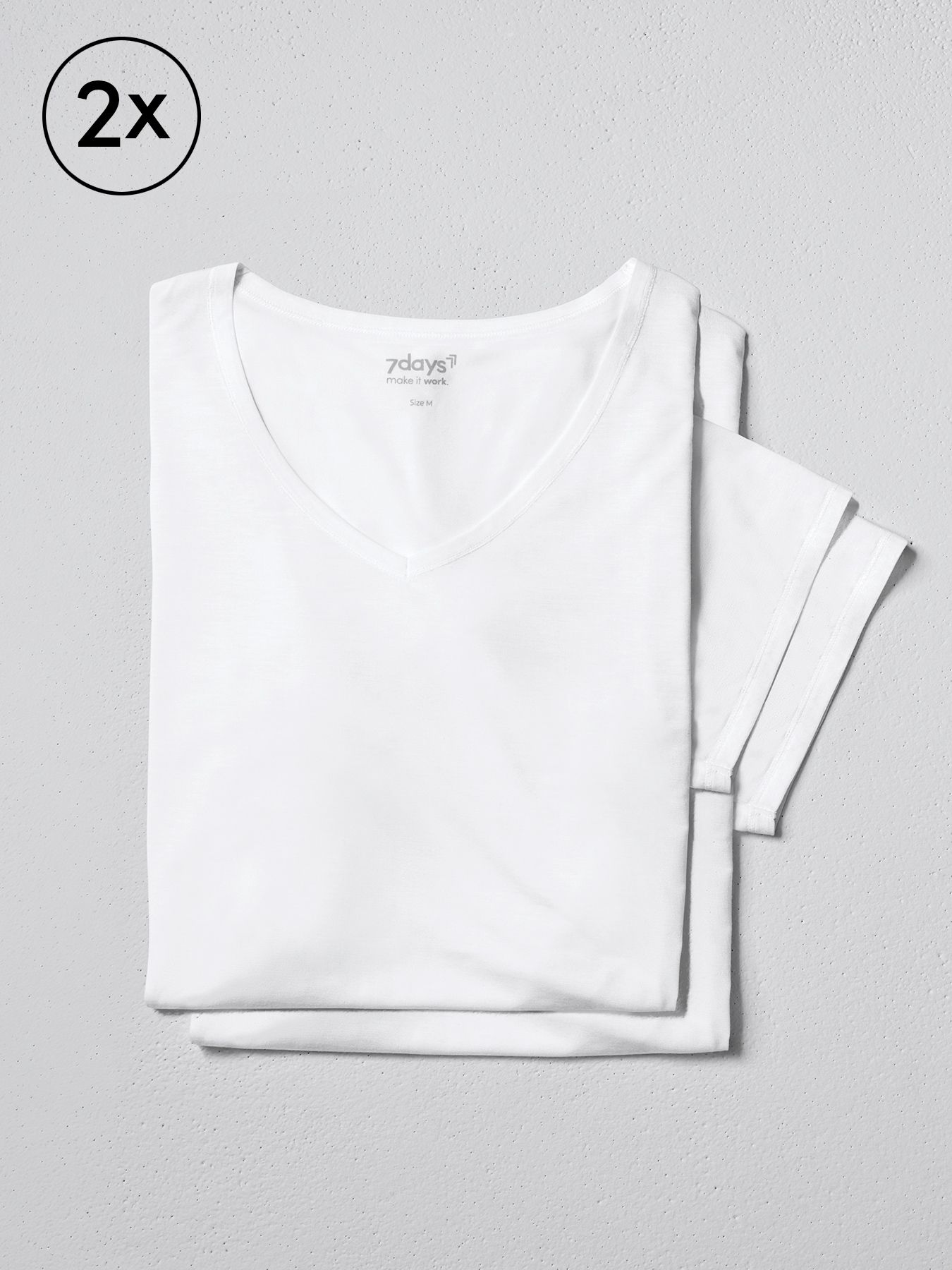 Herre t-shirt BORIK 2-pak