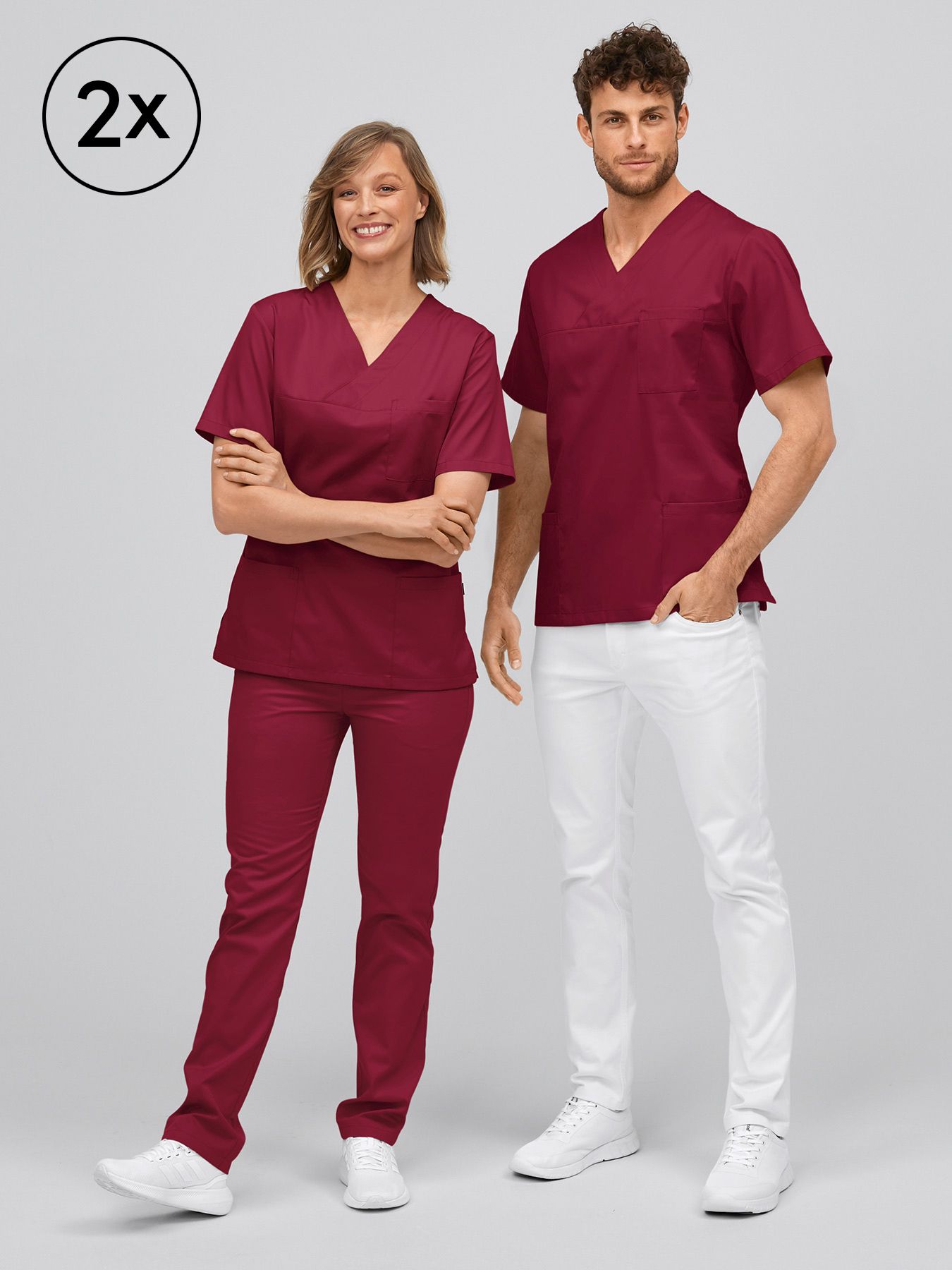 Unisex overdel PISA 2-pak