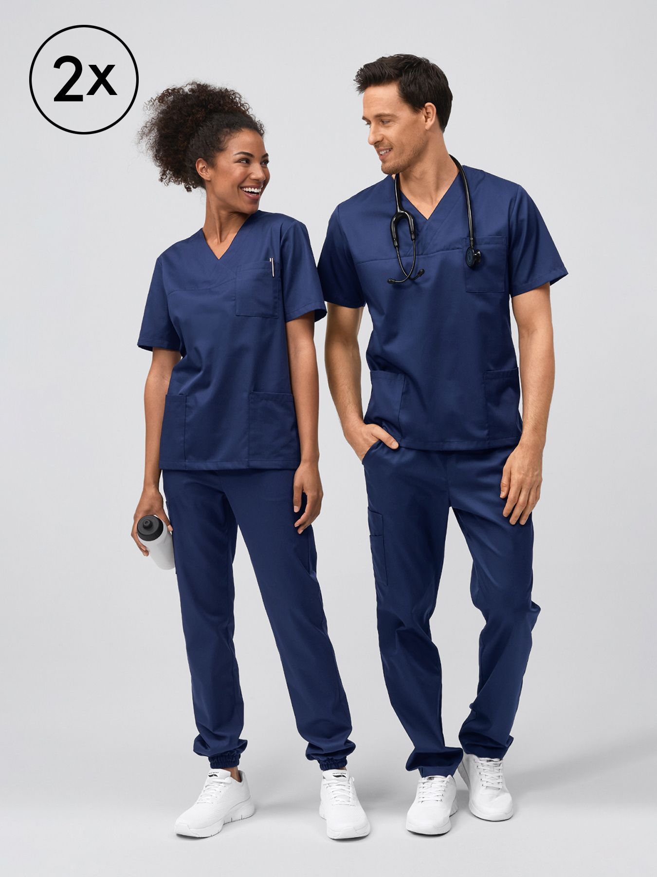 Unisex overdel PISA 2-pak