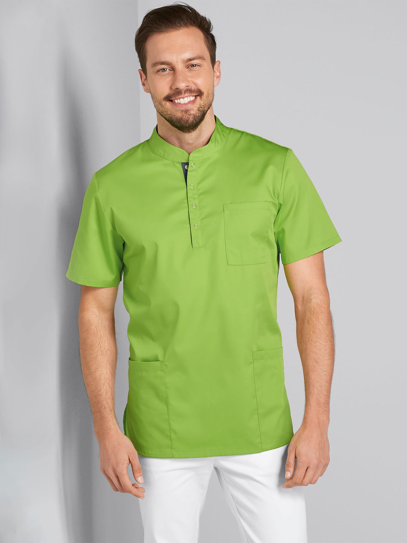Unisex overdel ANNAN m/lille ståkrave