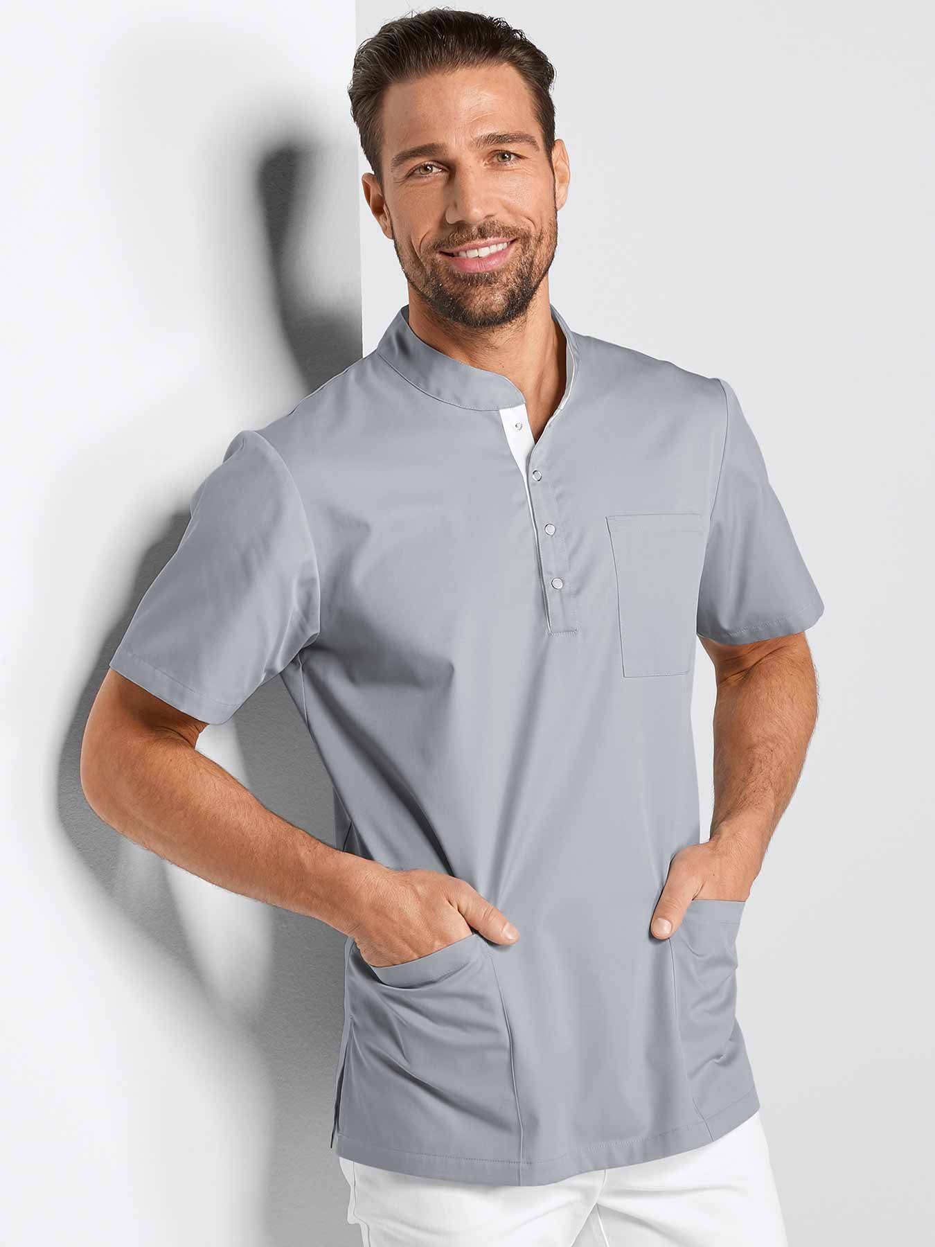 Unisex overdel ANNAN m/lille ståkrave