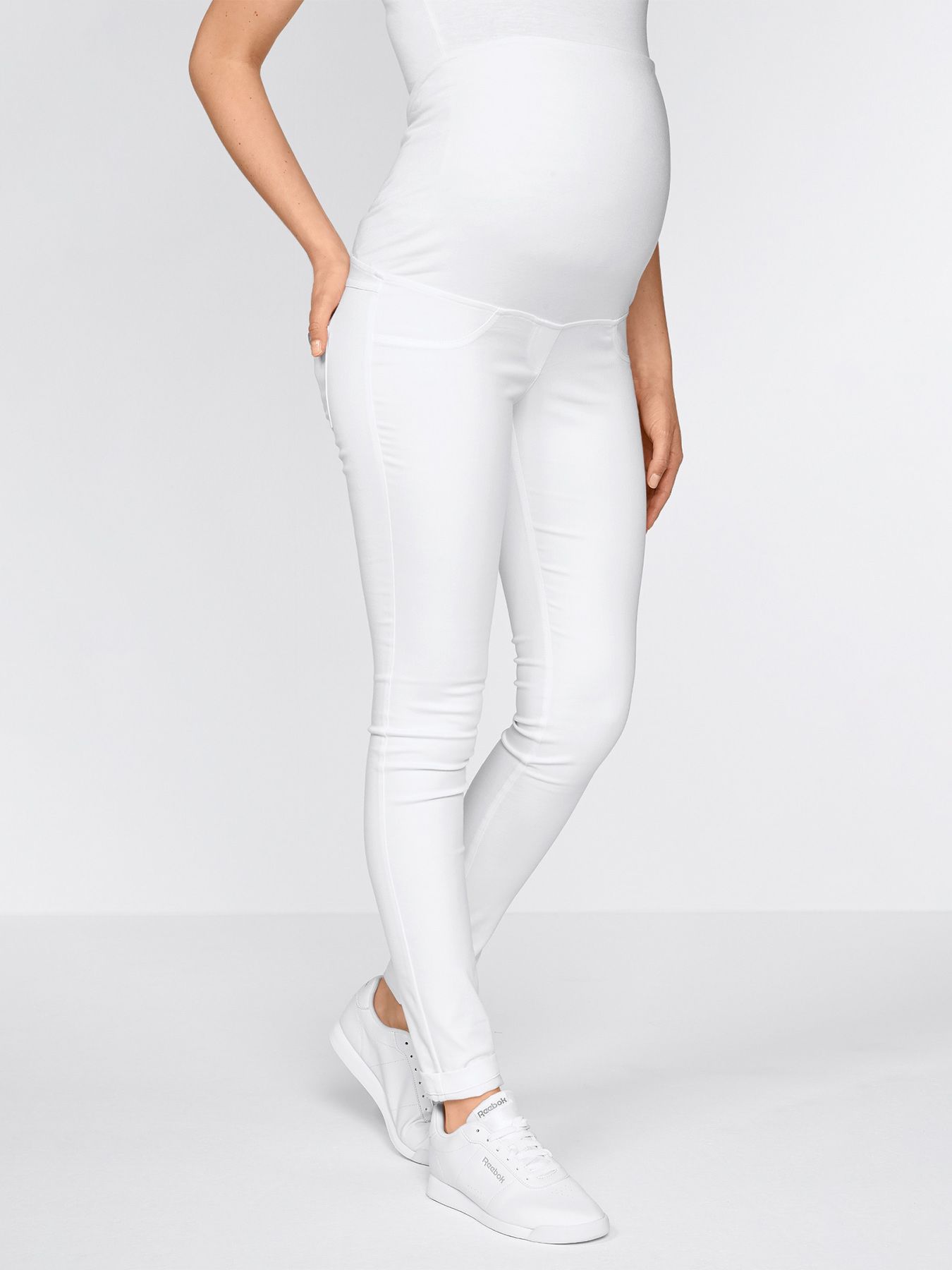 Graviditetsbukser i soft-stretch RAFINA