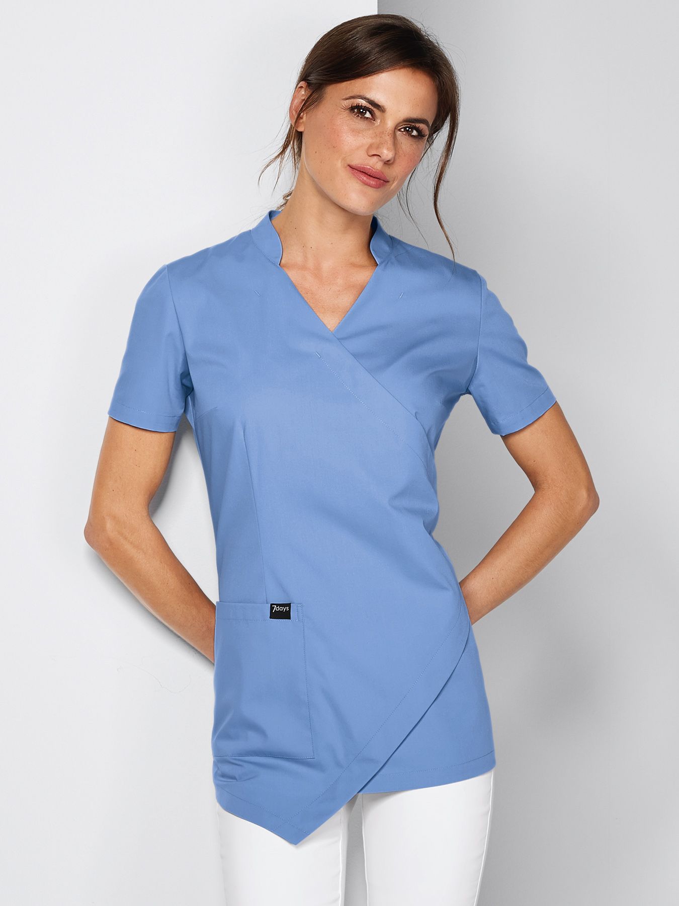 Dametunika OLBIA m/asymetrisk front