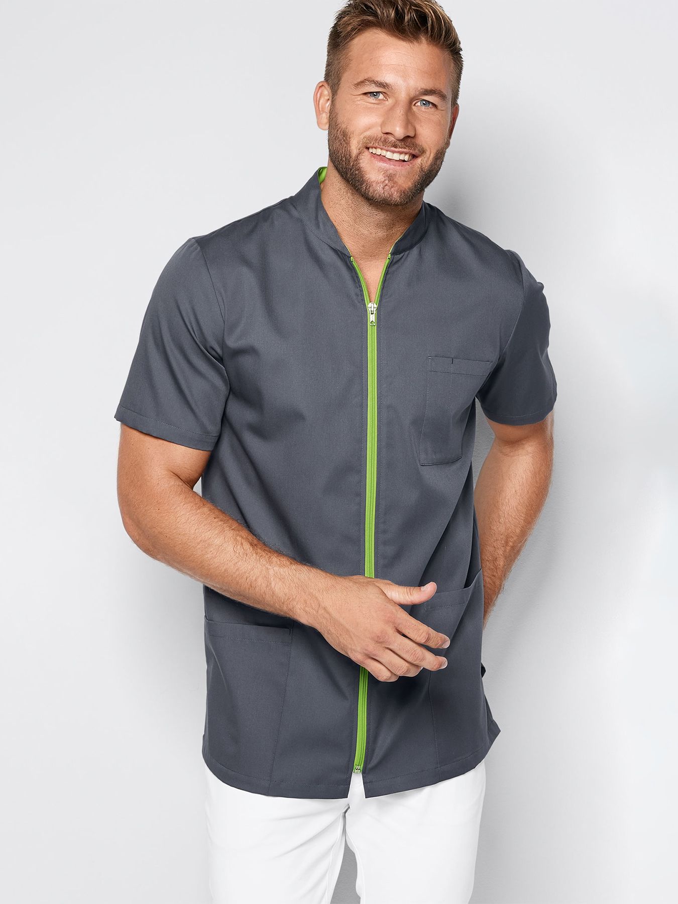 Unisex overdel LINARES m/lynlås