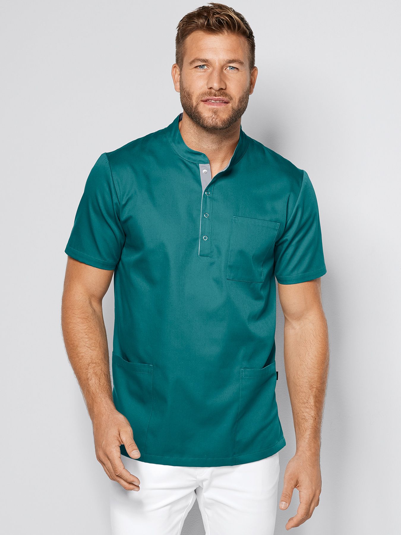Unisex overdel ANNAN m/lille ståkrave