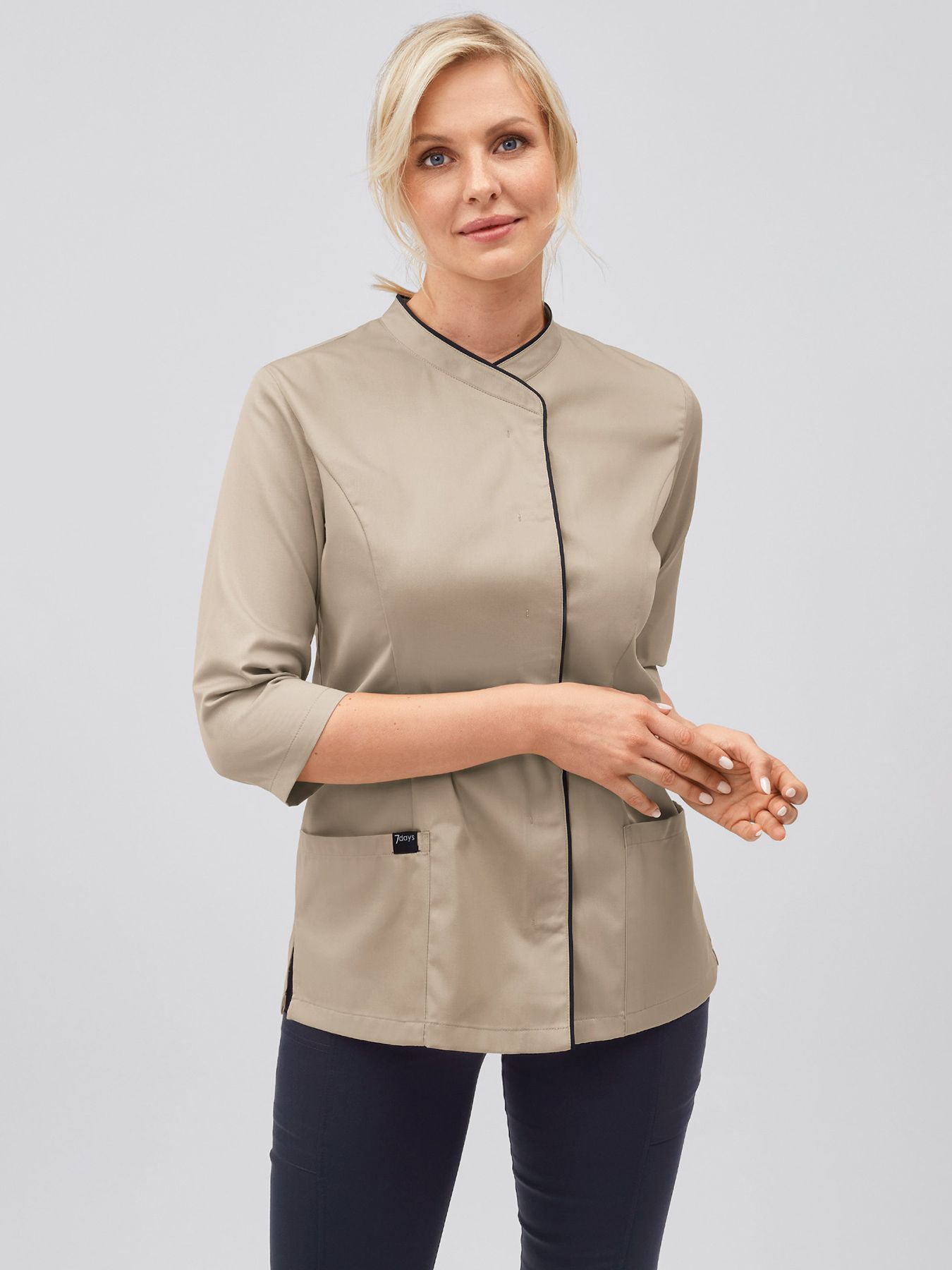 Tunika ASTI med knapper - ¾ arm