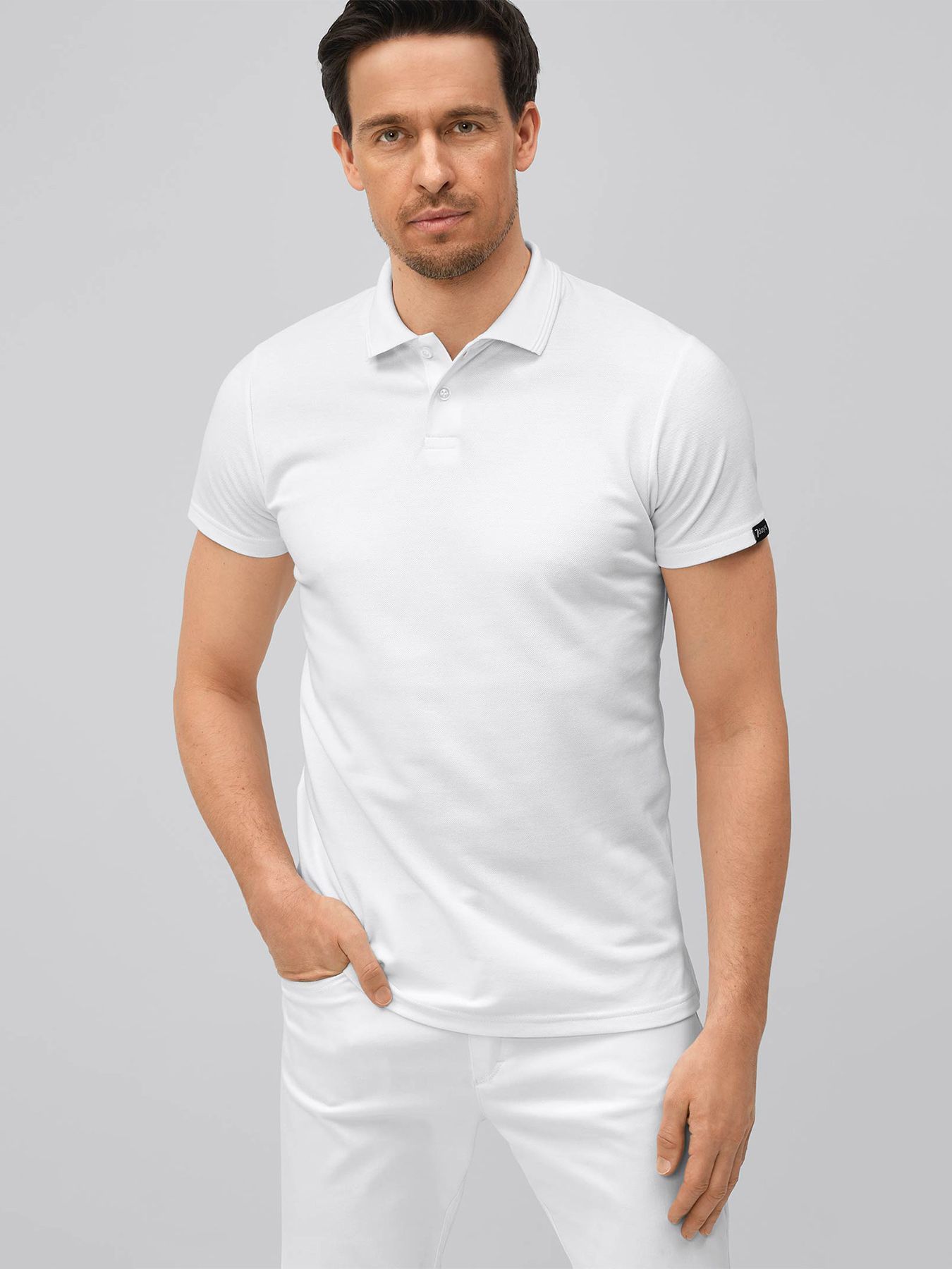 Unisex polo piqué METZ