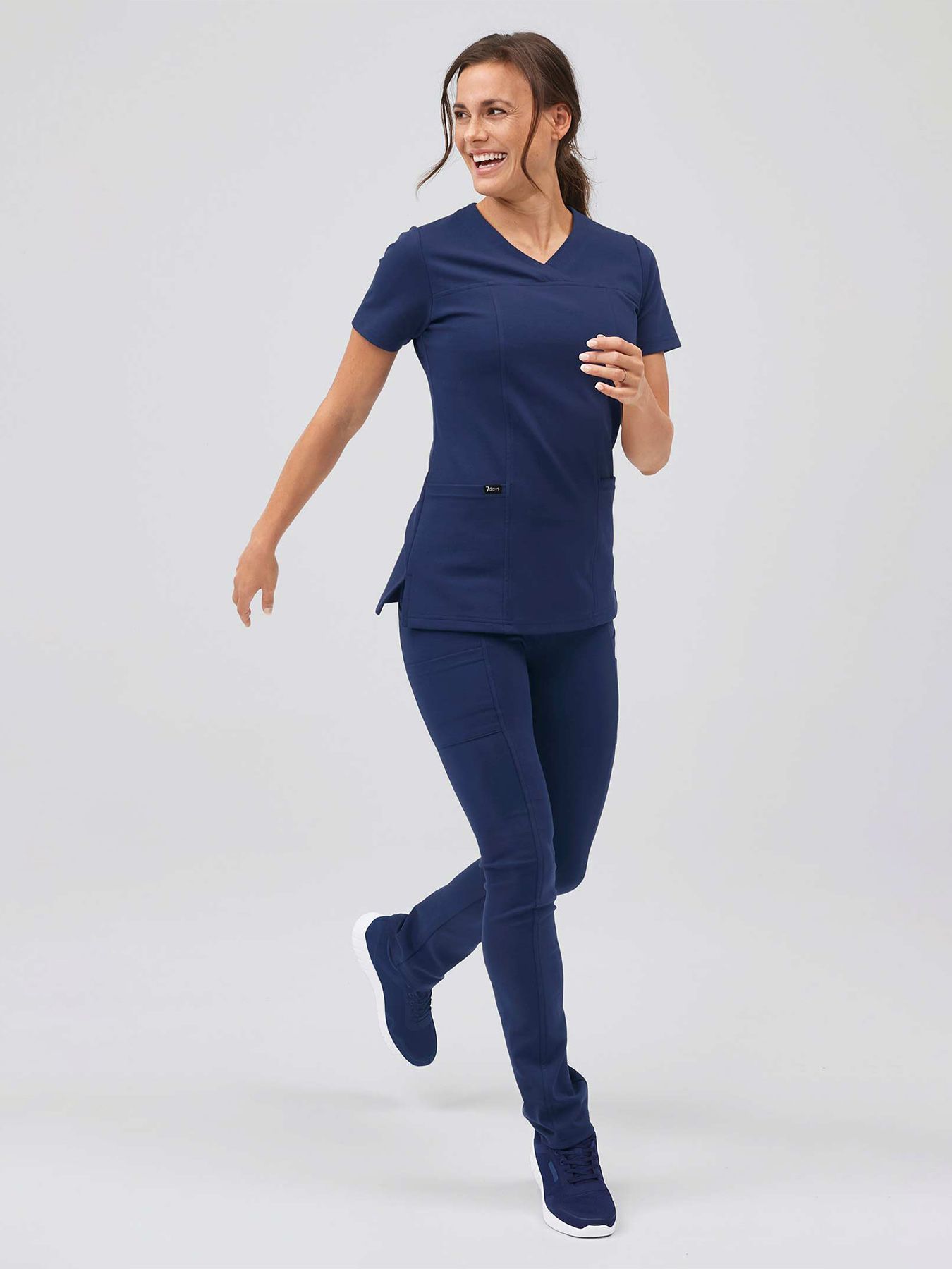 Leggings TAVIRA i ugennemsigtig interlock jersey