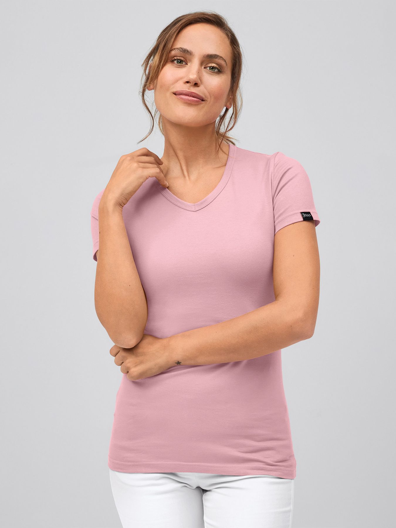 Dame t-shirt v-hals SPARTA 