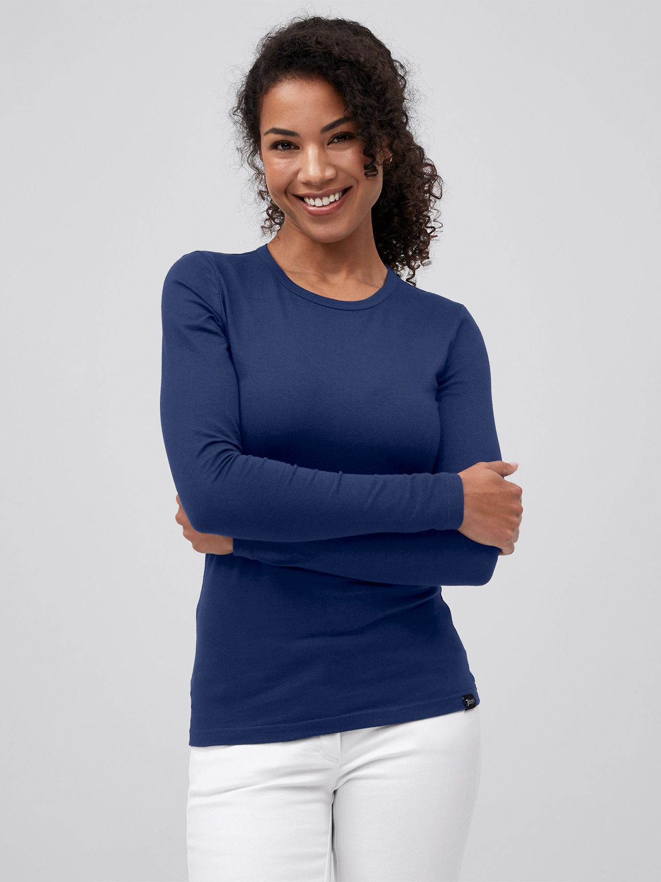 Dame t-shirt MULDA, langærmet 