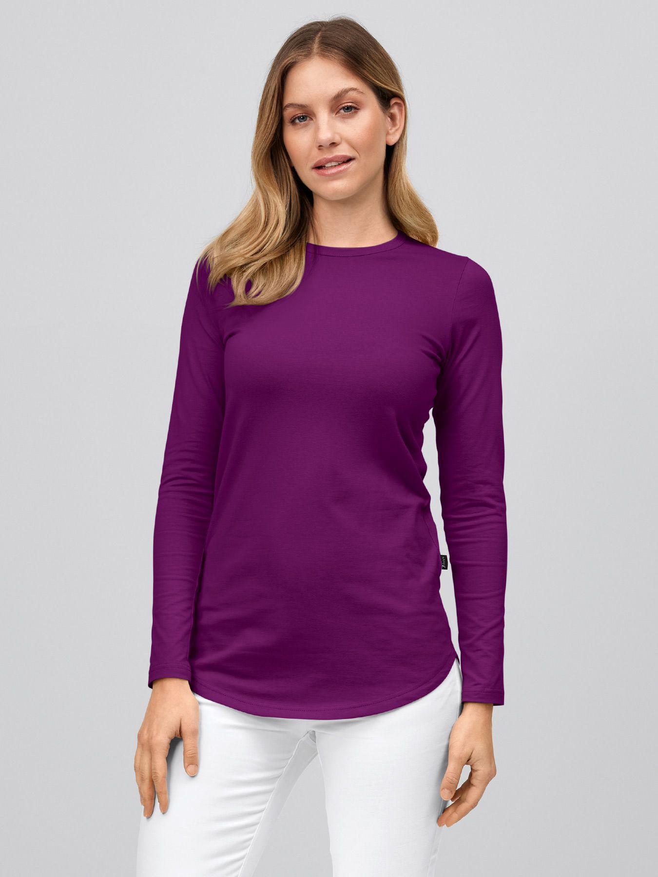 Langærmet t-shirt 60°-vask