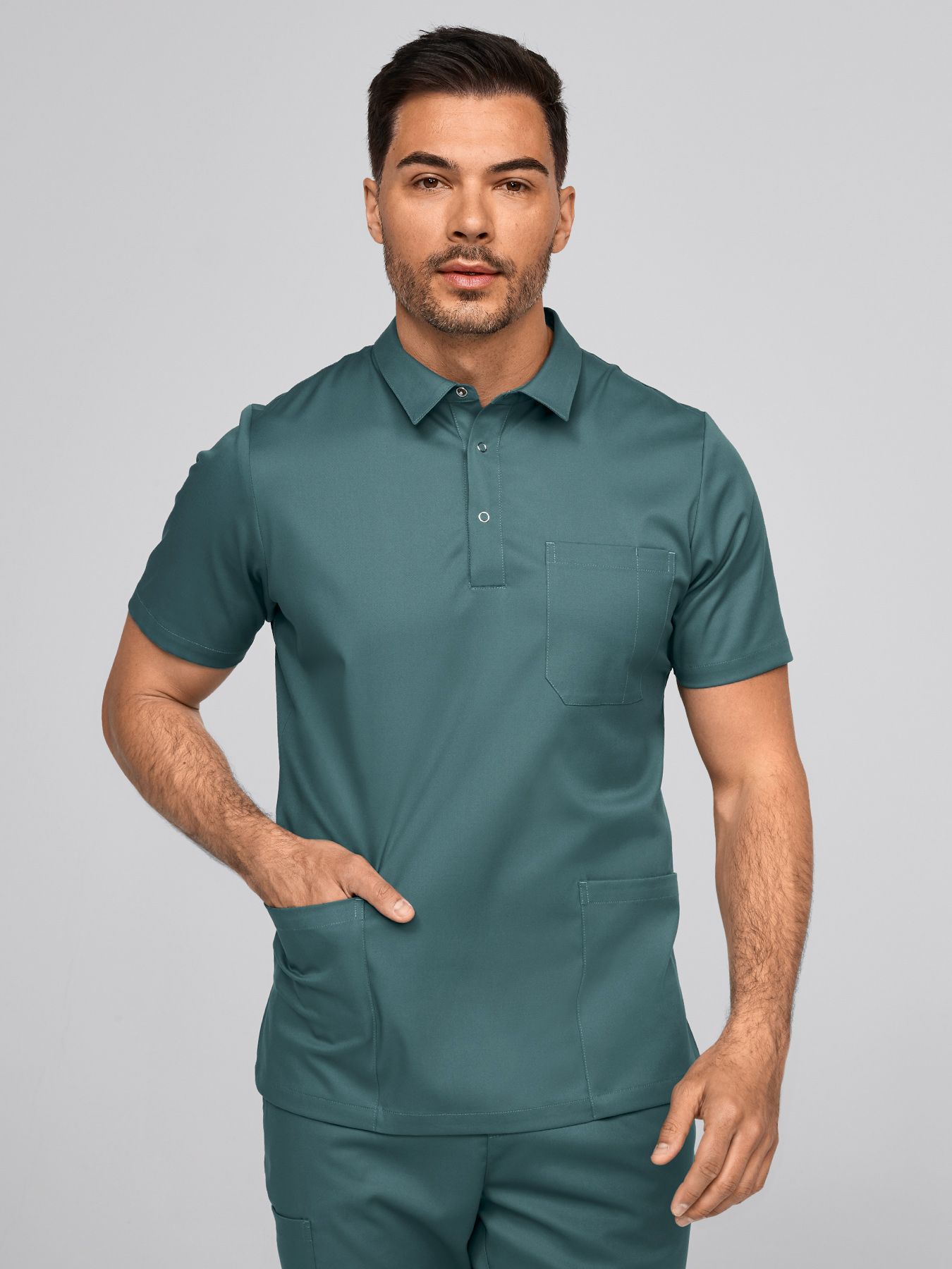 Herre stretch overdel LEVEN Lyocell (TENCEL™)