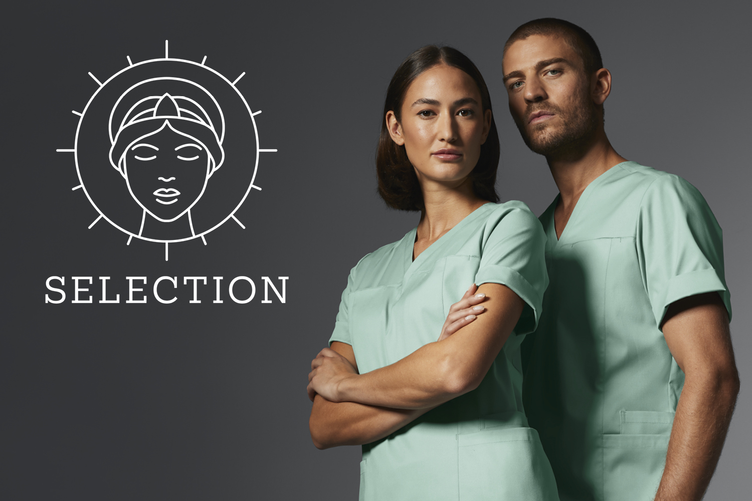 To personer i SELECTION-kollektionen fra 7days