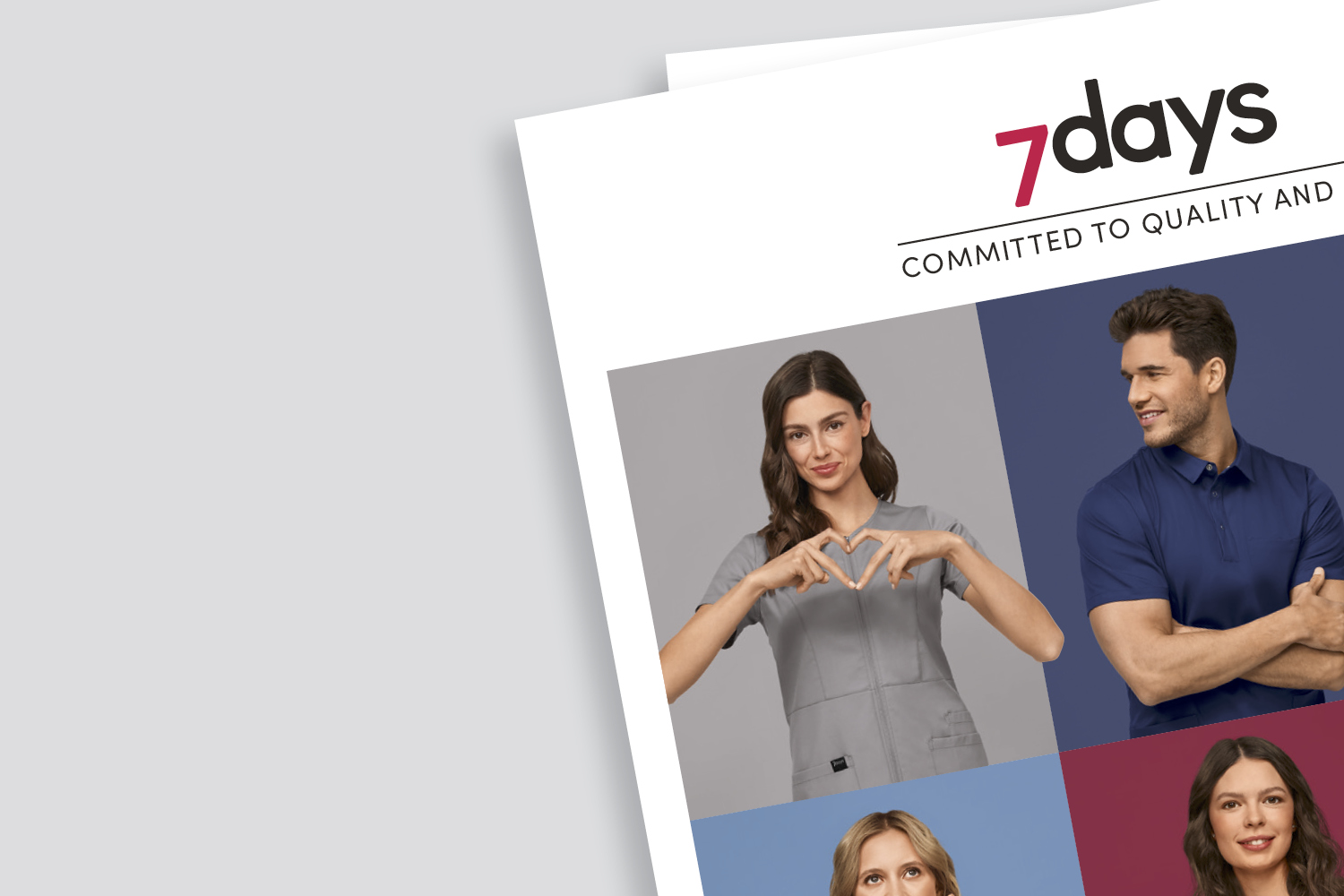 Billede med et uddrag af den aktuelle 7days katalog